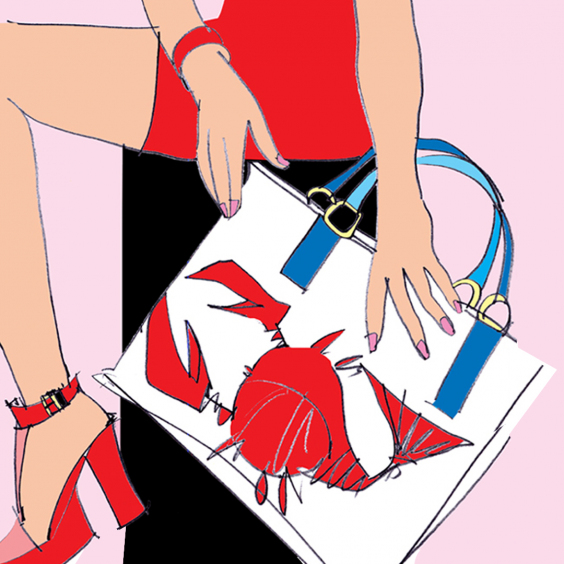 Иллюстрации в журнале Вещь