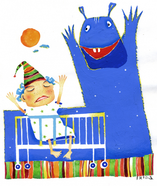 иллюстрации для журнала Мама